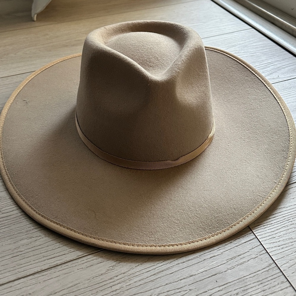 Brand New Olive & Pique Tan Women's Soft Felt Hat
